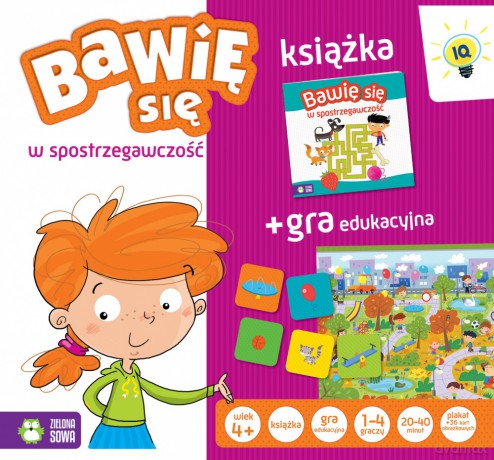 Bawię się w spostrzegawczość [KSIĄŻKA]+[GRA]