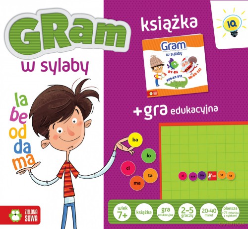 Gram w sylaby [KSIĄŻKA]+[GRA]