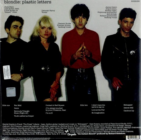 Blondie: Plastic Letters [Winyl]