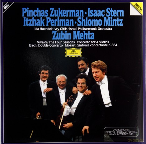 Pinchas Zukerman: Vivaldi, Bach, Mozart [2xWinyl]