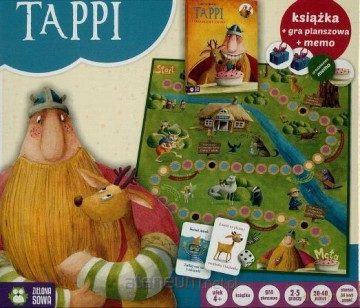 Urodziny Tappiego zestaw książka + gra planszowa + memo [KSIĄŻKA]+[GRA]