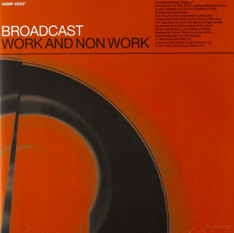 Broadcast: Work And Non Work [CD]