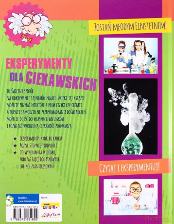 Domowe laboratorium. Eksperymenty dla ciekawskich cz.1 [KSIĄŻKA]