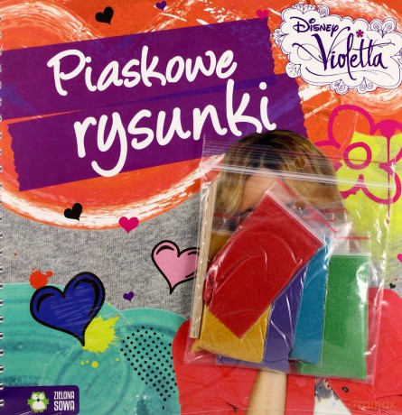 Violetta - Piaskowe rysunki. Disney [KSIĄŻKA]