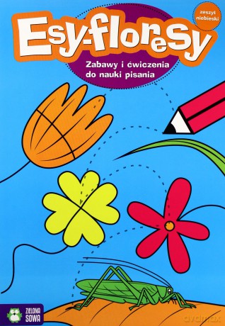 Esy floresy zeszyt niebieski [KSIĄŻKA]