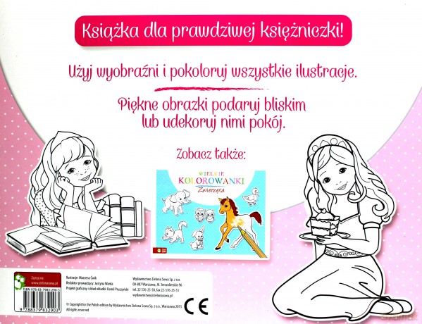 Wielkie kolorowanki - Księżniczki [KSIĄŻKA]