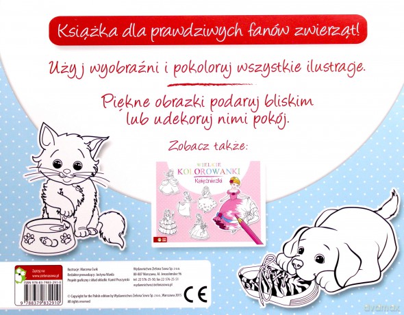 Wielkie kolorowanki - Zwierzęta [KSIĄŻKA]