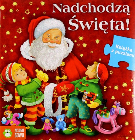 Nadchodzą święta. Książka z puzzlami [KSIĄŻKA]+[PUZZLE]