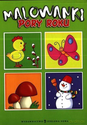 Pory roku - malowanki [KSIĄŻKA]