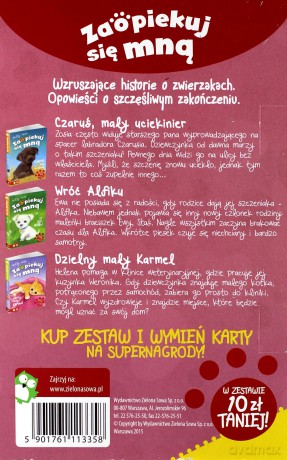 Zaopiekuj się mną. Pakiet: Karmel + Czaruś + Alfik - Holly Webb [KSIĄŻKA]