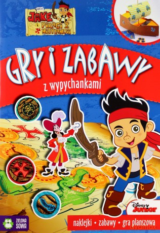 Jake i piraci z Nibylandii. Gry i zabawy z wypychankami. Disney [KSIĄŻKA]
