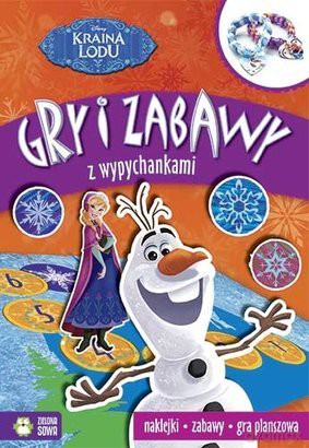 Kraina Lodu. Gry i zabawy z wypychankami. Disney [KSIĄŻKA]