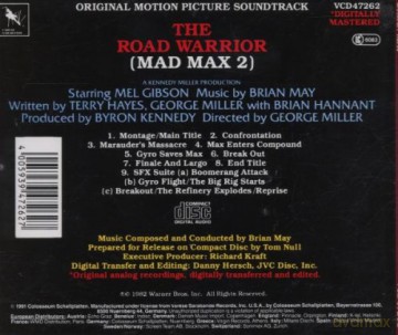 Mad Max II soundtrack [CD]