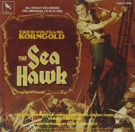 Sea Hawk soundtrack (Morski Jastrząb) (Erich Wolfgang Korngold) [CD]