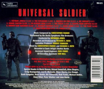 Universal Soldier soundtrack (Uniwersalny Żołnierz) [CD]