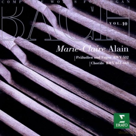 Alain: Bach: Orgelwerke Vol.10 [CD]