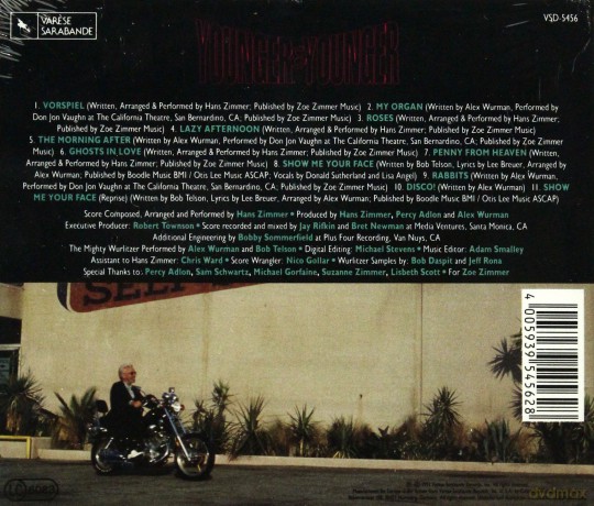 Younger & Younger soundtrack (Hans Zimmer) [CD]