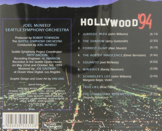 Hollywood 94 soundtrack (Joel Mcneely) [CD]