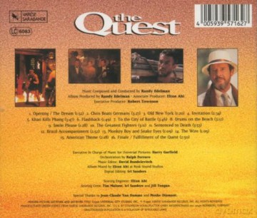The Quest soundtrack (Randy Edelman) [CD]