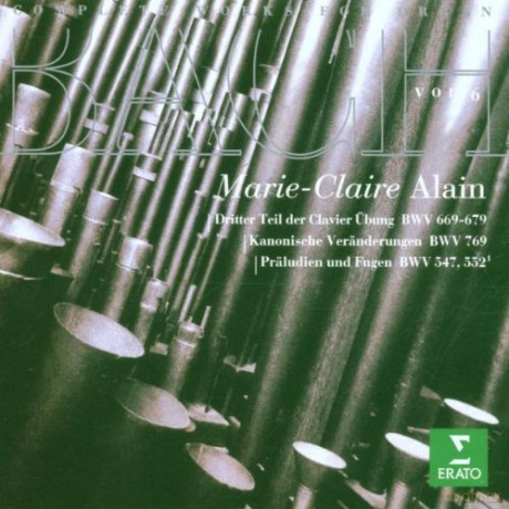 Alain: Bach: Orgelwerke Vol.6 [CD]