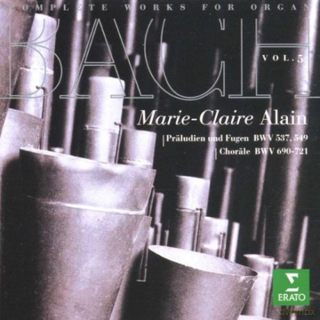 Alain: Bach: Orgelwerke Vol.5 [CD]