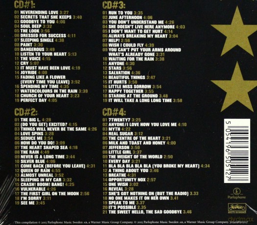 Roxette: The Roxbox! (A Collection Of Roxette's Greatest Songs) [4CD]