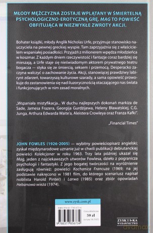 Mag - John Fowles (twarda) [KSIĄŻKA]