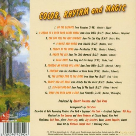 Color, Rhythm And Magic soundtrack (Earl Rose) [CD]