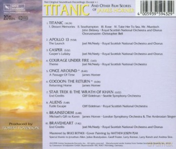 Titanic and Other film scores of James Horner soundtrack (James Horner) [CD]