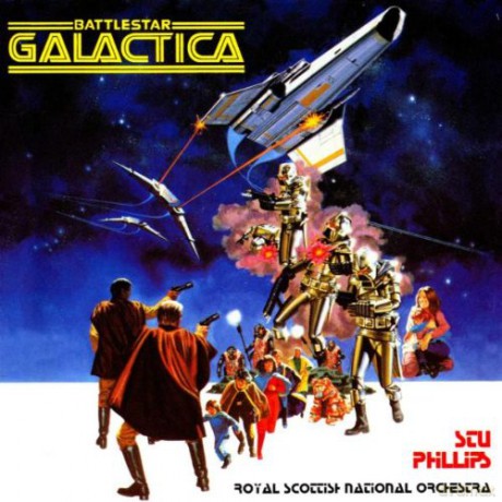Battlestar Galactica soundtrack (Stu Phillips) [CD]