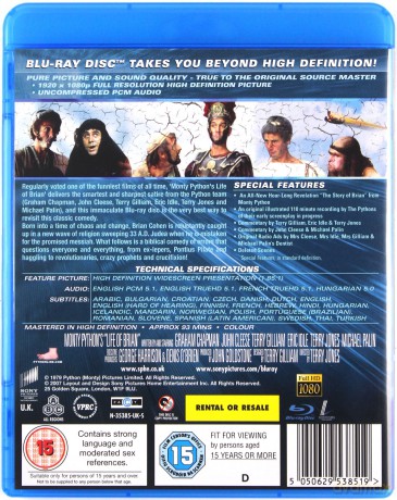 Monty Python: Żywot Briana [Blu-Ray]