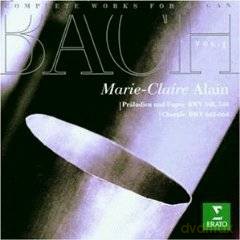 Marie-Claire Alain: Bach: Orgelwerke vol.1 [CD]