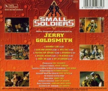 Small Soldiers soundtrack (Mali Żołnierze) (Jerry Goldsmith) [CD]