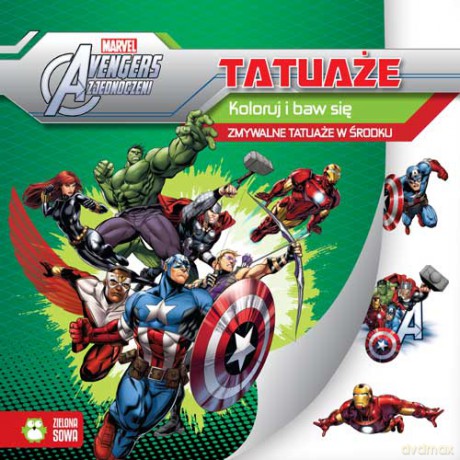 Avengers Tatuaże Marvel [KSIĄŻKA]