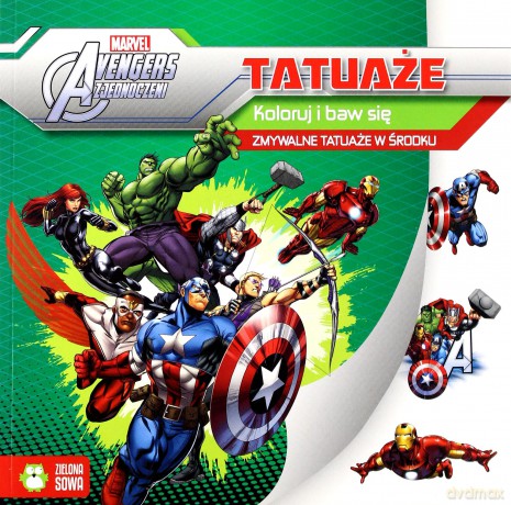 Avengers Tatuaże Marvel [KSIĄŻKA]