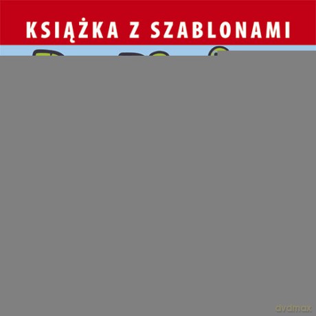 Bad Piggies Książka z Szablonami Potrafię Rysować [KSIĄŻKA]