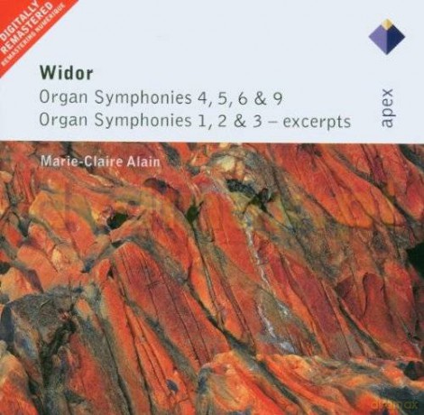 Marie-Claire Alain: Widor: Orgelsinfonien [2CD]