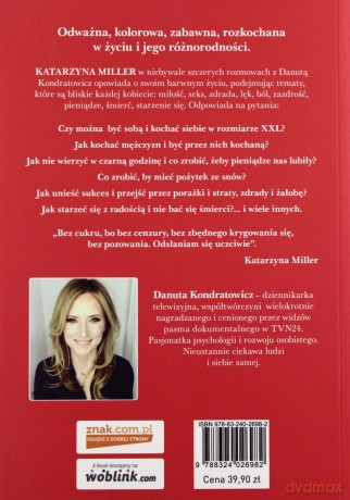 Bez Cukru Proszę - Katarzyna Miller, Danuta Kondratowicz [KSIĄŻKA]