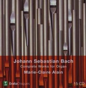 Marie-Claire Alain: Bach: Complete Organ Works [15CD]