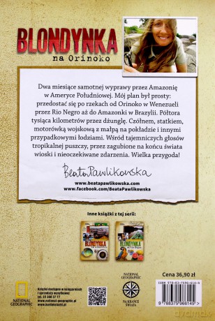 Blondynka Na Orinoko - Beata Pawlikowska [KSIĄŻKA]