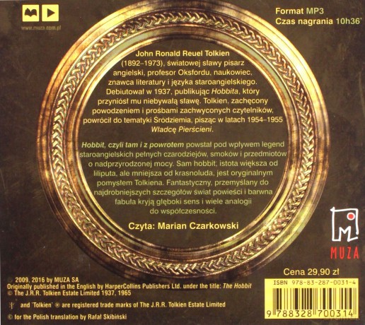 Hobbit Czyli Tam i z Powrotem - J.R.R. Tolkien [AUDIOBOOK]