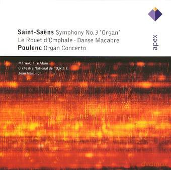 Alain/Martinon/Orch.National D: Saint-Saens/Poulenc: Sym.No.3/C [CD]