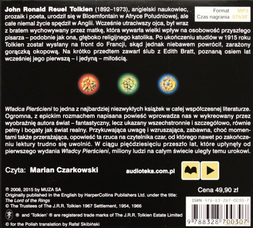 Władca Pierścieni - J.R.R. Tolkien [AUDIOBOOK]