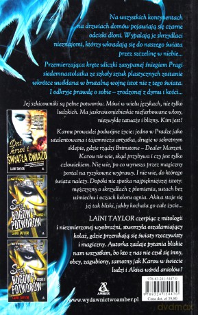 Córka Dymu i Kości Tom 1 - Laini Taylor [KSIĄŻKA]