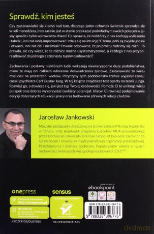 Czy Wiesz Kim Jesteś Przewodnik Po 16 Typach Osobowości Id16tm - Jarosław Jankowski [KSIĄŻKA]