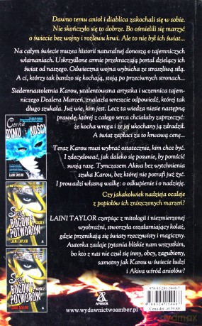Dni Krwi i Światła Gwiazd Cóka Dymu i Kości Tom 2 - Laini Taylor [KSIĄŻKA]