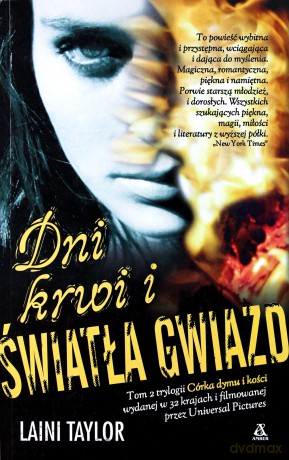 Dni Krwi i Światła Gwiazd Cóka Dymu i Kości Tom 2 - Laini Taylor [KSIĄŻKA]