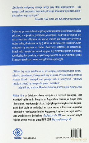 Dochodząc Do Tak Ze Sobą Jak Osiągnąć Porozumienie Wewnętrzne Oraz z Innymi Ludźmi - William Ury [KSIĄŻKA]