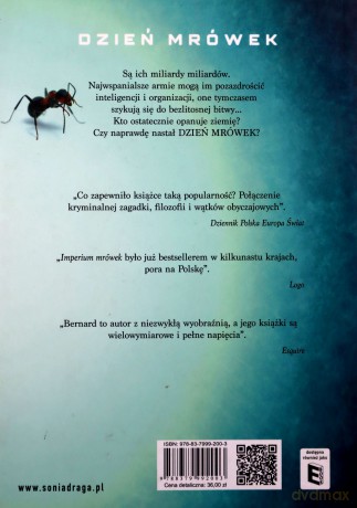 Dzień Mrówek - Bernard Werber [KSIĄŻKA]