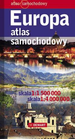 Europa Atlas Samochodowy [KSIĄŻKA]